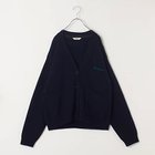 【オブラダ/Oblada】の【石上美津江さんコラボ】Toi,toi,toi刺繍入りカーディガン ネイビー|ID: prp329100004960439 ipo3291000000037245901