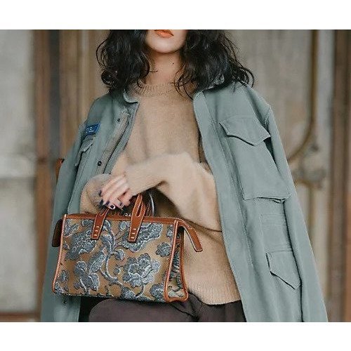 【オブラダ/Oblada】のWILLIAM KNIT 人気、トレンドファッション・服の通販 founy(ファニー) 　ファッション　Fashion　レディースファッション　Fashion for Women　トップス・カットソー　Cut & Sew Tops　ニット　Knit Tops & Sweaters　デニム　Denim, Jeans Material　人気　Popular, Best Seller　バランス　Balance, Style Balance　プレーン　Plain, Simple　別注　Limited Edition, Custom Order　ミリタリー　Military, Army Style　冬　Winter / This Winter　日本製　Made In Japan　エレガント 上品　Elegant　other-3|ID: prp329100004960449 ipo3291000000037218441