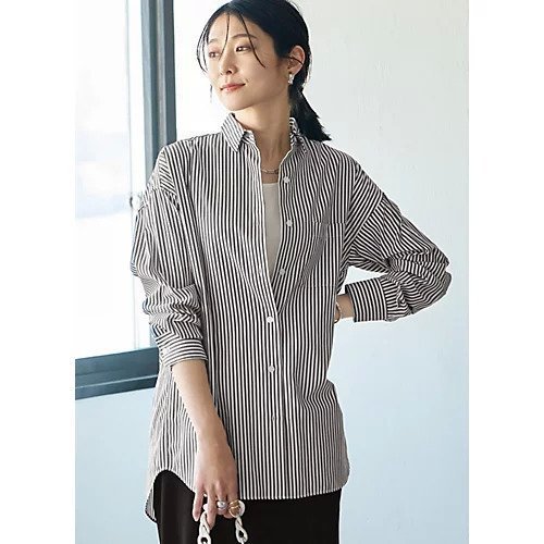 【スタイルデリ/STYLE DELI】のベーシックストライプ柄シャツB インテリア・キッズ・メンズ・レディースファッション・服の通販 founy(ファウニー) https://founy.com/ ファッション Fashion レディースファッション Fashion for Women トップス・カットソー Cut & Sew Tops シャツ・ブラウス・オフィスカジュアル Elegant Blouses & Button-Ups イエロー Yellow インナー Innerwear カーディガン Cardigan, Knitwear スウェット / スエット Sweatshirt, Sweatwear ストライプ Stripe, Striped Pattern タオル Towel, Bath Towel ダメージ Distressed, Destroyed 定番 Standard, Basic Item ベーシック Basic, Essential ラウンド Round, Round Neck A/W・秋冬 Autumn/Winter おすすめ Recommended / Our Picks |ID: prp329100004960465 ipo3291000000037246340