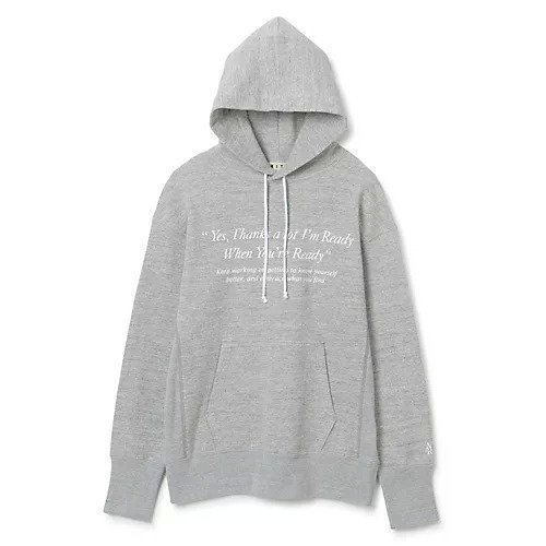 【リタジーンズトーキョー/RITA JEANS TOKYO】の【AMERICANA】コラボAMERITANA THANKS A LOTパーカー インテリア・キッズ・メンズ・レディースファッション・服の通販 founy(ファニー) 　ファッション　Fashion　レディースファッション　Fashion for Women　トップス・カットソー　Cut & Sew Tops　レディースパーカー・カジュアルフーディー　Casual Hoodies & Sweatshirts　コラボ　Collaboration, Collab　ダウン　Down, Puffer　パーカー　Hoodie, Parka　フロント　Front, Front Design　ルーズ　Loose, Oversized　洗える　Machine Washable　HEATHER GRAY|ID: prp329100004960468 ipo3291000000037218563