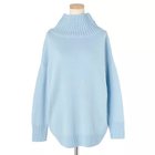 【イーバイエクラ/E by eclat】のボトルネックニット 人気、トレンドファッション・服の通販 founy(ファニー) ファッション Fashion レディースファッション Fashion for Women トップス・カットソー Cut & Sew Tops ニット Knit Tops & Sweaters ボトルネック Bottle Neck, Mock Neck 洗える Machine Washable thumbnail サックスブルー|ID: prp329100004960478 ipo3291000000037218638