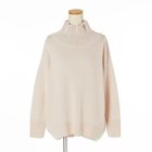 【イーバイエクラ/E by eclat】のボトルネックニット ピンクベージュ2|ID: prp329100004960478 ipo3291000000037246494