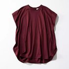 【サクラ/SACRA】のフレンチスリーブTシャツ 人気、トレンドファッション・服の通販 founy(ファニー) ファッション Fashion レディースファッション Fashion for Women トップス・カットソー Cut & Sew Tops シャツ・ブラウス・オフィスカジュアル Elegant Blouses & Button-Ups ロングTシャツ・Tシャツ Longline T-Shirts & Tees ショルダー Shoulder, Shoulder Strap スリーブ Sleeve, Long Sleeve / Short Sleeve フィット Fit, Slim Fit フレンチ French, French Style ラウンド Round, Round Neck 洗える Machine Washable thumbnail バーガンディ|ID: prp329100004960485 ipo3291000000037218689