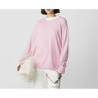 【マディソンブルー/MADISONBLUE】のSTONE WASH LOOSE CREW NECK PO PINK|ID: prp329100004960509 ipo3291000000037247154