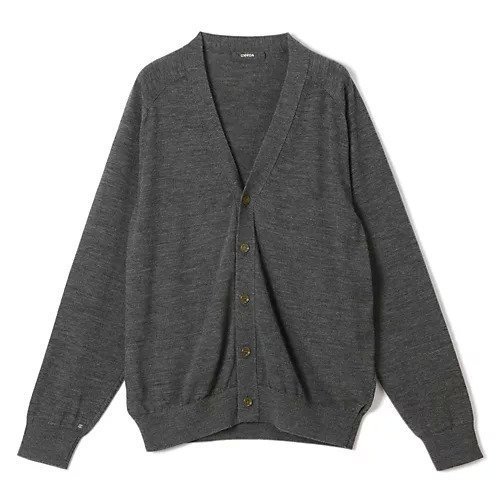 【ウメダ/UMEDA】の12GG V NECK CARDIGAN インテリア・キッズ・メンズ・レディースファッション・服の通販 founy(ファニー) 　ファッション　Fashion　レディースファッション　Fashion for Women　トップス・カットソー　Cut & Sew Tops　カーディガン・羽織り　Layered Style Cardigans　インナー　Innerwear　カーディガン　Cardigan, Knitwear　スリーブ　Sleeve, Long Sleeve / Short Sleeve　バランス　Balance, Style Balance　Grey|ID: prp329100004960514 ipo3291000000037218840