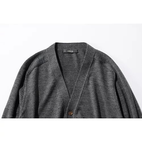 【ウメダ/UMEDA】の12GG V NECK CARDIGAN 人気、トレンドファッション・服の通販 founy(ファニー) 　ファッション　Fashion　レディースファッション　Fashion for Women　トップス・カットソー　Cut & Sew Tops　カーディガン・羽織り　Layered Style Cardigans　インナー　Innerwear　カーディガン　Cardigan, Knitwear　スリーブ　Sleeve, Long Sleeve / Short Sleeve　バランス　Balance, Style Balance　other-2|ID: prp329100004960514 ipo3291000000037218841