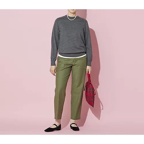 【ウメダ/UMEDA】の12GG CREW NECK PULLOVER 人気、トレンドファッション・服の通販 founy(ファニー) 　ファッション　Fashion　レディースファッション　Fashion for Women　トップス・カットソー　Cut & Sew Tops　カジュアルプルオーバー・ニットトップス　Pullovers & Knit Tops / Casual Pullovers　ショルダー　Shoulder, Shoulder Strap　スリーブ　Sleeve, Long Sleeve / Short Sleeve　エレガント 上品　Elegant　other-2|ID: prp329100004960529 ipo3291000000037218906