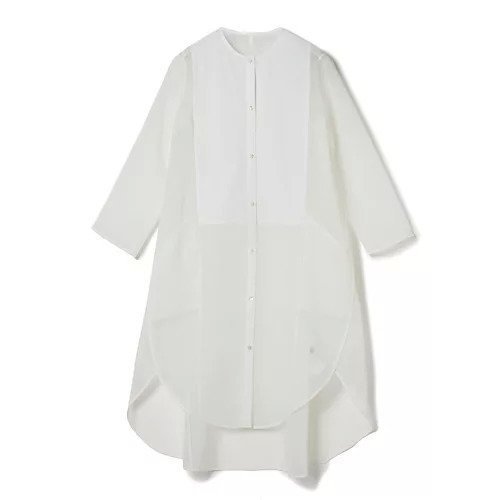 【エムフィル/M Fil】のタキシードデザインロングシャツ インテリア・キッズ・メンズ・レディースファッション・服の通販 founy(ファウニー) https://founy.com/ ファッション Fashion レディースファッション Fashion for Women トップス・カットソー Cut & Sew Tops シャツ・ブラウス・オフィスカジュアル Elegant Blouses & Button-Ups シアー Sheer, See-Through トレンド Trend, Trending Now フロント Front, Front Design ボトム Bottoms, Lower Wear ポケット Pocket, Pocket Detail ラウンド Round, Round Neck ロング Long, Long-Length エレガント 上品 Elegant 人気 Popular, Best Seller 洗える Machine Washable |ID: prp329100004960542 ipo3291000000037247398
