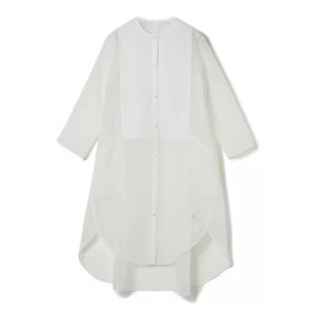 【エムフィル/M Fil】のタキシードデザインロングシャツ 大人の最旬トレンドファッション＆コーディネート founy(ファウニー) ファッション Fashion レディースファッション Fashion for Women トップス・カットソー Cut & Sew Tops シャツ・ブラウス・オフィスカジュアル Elegant Blouses & Button-Ups シアー Sheer, See-Through トレンド Trend, Trending Now フロント Front, Front Design ボトム Bottoms, Lower Wear ポケット Pocket, Pocket Detail ラウンド Round, Round Neck ロング Long, Long-Length エレガント 上品 Elegant 人気 Popular, Best Seller 洗える Machine Washable |ID:prp329100004960542