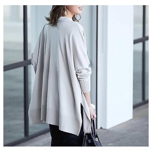 【ドレスハーセルフ/DRESS HERSELF】のカーディガン/シルクコットン 人気、トレンドファッション・服の通販 founy(ファニー) 　ファッション　Fashion　レディースファッション　Fashion for Women　トップス・カットソー　Cut & Sew Tops　カーディガン・羽織り　Layered Style Cardigans　カーディガン　Cardigan, Knitwear　シルク　Silk, 100% Silk　シンプル　Simple, Minimal　フレア　Flare, Flared　エレガント 上品　Elegant　夏　Summer　other-3|ID: prp329100004960545 ipo3291000000037218999