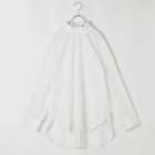 【マイ ウィークネス/MY WEAKNESS】の【ともさかりえさん着用】【洗える】Shaun Shirt/フリルネック プルオーバーシャツ ホワイト|ID: prp329100004960560 ipo3291000000037246553