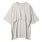 【プレインピープル/PLAIN PEOPLE】のハイツイストコットンニットプルオーバー ライトグレー|ID: prp329100004960571 ipo3291000000037246660