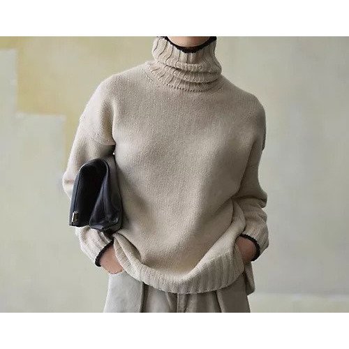 【スローン/SLOANE】のジーロンラムズ カシミヤ ドロップショルダー 人気、トレンドファッション・服の通販 founy(ファニー) 　ファッション　Fashion　レディースファッション　Fashion for Women　ショルダー　Shoulder, Shoulder Strap　シンプル　Simple, Minimal　タートル　Turtleneck, Turtle Collar　デニム　Denim, Jeans Material　ドロップ　Drop Shoulder, Dropped Style　ビビッド　Vivid, Bright Tone　今季　This Season, Current Season　別注　Limited Edition, Custom Order　other-3|ID: prp329100004960586 ipo3291000000037219210
