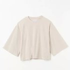 【ザ ニューハウス/THE NEWHOUSE】の【HPS別注】ベロア5分袖Tシャツ アイボリー|ID: prp329100004960590 ipo3291000000037246862