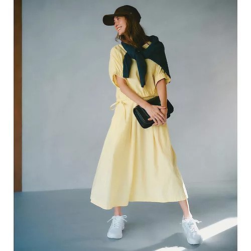 【ニコルソンアンド ニコルソン/nicholson&nicholson】のコットンシルクギャザーブラウス 人気、トレンドファッション・服の通販 founy(ファニー) 　ファッション　Fashion　レディースファッション　Fashion for Women　トップス・カットソー　Cut & Sew Tops　シャツ・ブラウス・オフィスカジュアル　Elegant Blouses & Button-Ups　イエロー　Yellow　カフス　Cuff Design　ギャザー　Gathered, Ruffled　洗える　Machine Washable　other-3|ID: prp329100004960600 ipo3291000000037219283