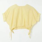 【ニコルソンアンド ニコルソン/nicholson&nicholson】のコットンシルクギャザーブラウス イエロー|ID: prp329100004960600 ipo3291000000037240715