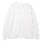 【アダワス/ADAWAS】のSUVIN COTTON V-NECK CARDIGAN ホワイト|ID: prp329100004960605 ipo3291000000037219309