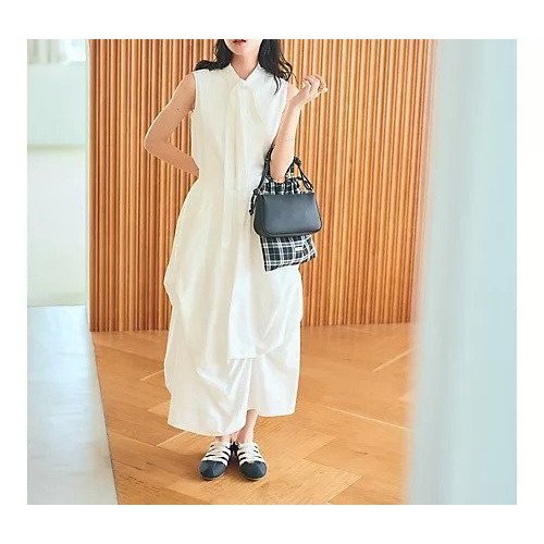 【マディソンブルー/MADISONBLUE】のノースリーブボウタイブラウス 人気、トレンドファッション・服の通販 founy(ファニー) 　ファッション　Fashion　レディースファッション　Fashion for Women　トップス・カットソー　Cut & Sew Tops　キャミソール&ノースリーブ　Camisoles & Sleeveless Tops　シャツ・ブラウス・オフィスカジュアル　Elegant Blouses & Button-Ups　エレガント 上品　Elegant　バランス　Balance, Style Balance　ラウンド　Round, Round Neck　リボン　Ribbon, Bow　洗える　Machine Washable　猫　Cat, Kitty　other-2|ID: prp329100004960635 ipo3291000000037219446