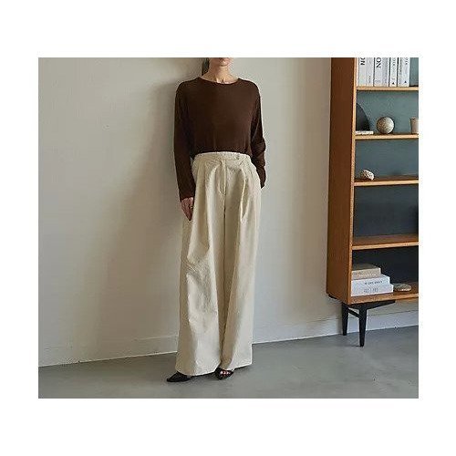 【マージュール/marjour】のWOOL BLEND TEE 人気、トレンドファッション・服の通販 founy(ファニー) 　ファッション　Fashion　レディースファッション　Fashion for Women　とろみ　Fluid, Flowy Fabric　カットソー　Cut and Sewn Top　サロペット　Overalls, Salopette　シンプル　Simple, Minimal　ストレッチ　Stretch, Stretchy Fabric　ベスト　Vest, Waistcoat　秋　Autumn　other-3|ID: prp329100004960648 ipo3291000000037219533