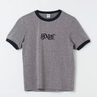 【バウト/BOWTE】のORGANIC COTTON GLITTER RINGER TEE 人気、トレンドファッション・服の通販 founy(ファニー) ファッション Fashion レディースファッション Fashion for Women スポーティ Sporty, Casual Athletic 洗える Machine Washable thumbnail グレー|ID: prp329100004960657 ipo3291000000037219601