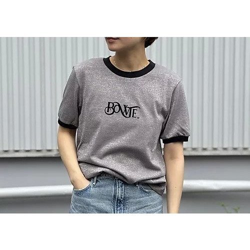 【バウト/BOWTE】のORGANIC COTTON GLITTER RINGER TEE 人気、トレンドファッション・服の通販 founy(ファニー) 　ファッション　Fashion　レディースファッション　Fashion for Women　スポーティ　Sporty, Casual Athletic　洗える　Machine Washable　other-2|ID: prp329100004960657 ipo3291000000037219602