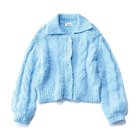 【ミースロエ/MIESROHE】のモヘアケーブルカーディガン 人気、トレンドファッション・服の通販 founy(ファニー) ファッション Fashion レディースファッション Fashion for Women トップス・カットソー Cut & Sew Tops カーディガン・羽織り Layered Style Cardigans クラシック Classic, Timeless Style リラックス Relax, Relaxed Fit thumbnail ライトブルー|ID: prp329100004960683 ipo3291000000037219727