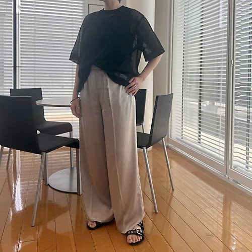 【アルジット/ARGIET】のシアーニットプルオーバー 人気、トレンドファッション・服の通販 founy(ファニー) 　ファッション　Fashion　レディースファッション　Fashion for Women　トップス・カットソー　Cut & Sew Tops　ニット　Knit Tops & Sweaters　カジュアルプルオーバー・ニットトップス　Pullovers & Knit Tops / Casual Pullovers　ボックス　Boxy, Box Shape　リュクス　Luxury, Elegant, High-End, Chic　夏　Summer　洗える　Machine Washable　other-2|ID: prp329100004960694 ipo3291000000037219783