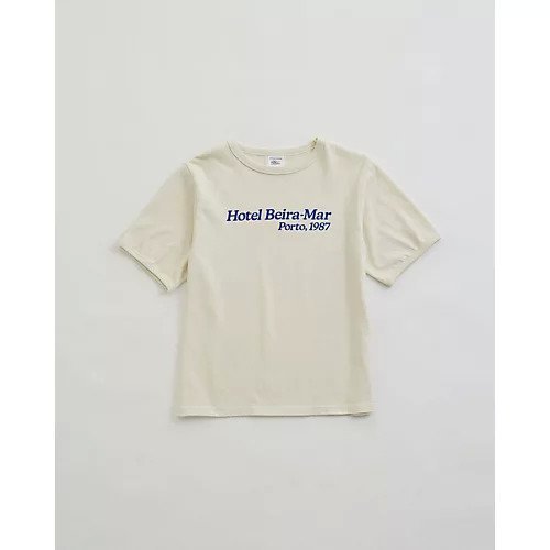 【ザシンゾーン/THE Shinzone】のHOTEL Beira-Mar TEE インテリア・キッズ・メンズ・レディースファッション・服の通販 founy(ファニー) 　ファッション　Fashion　レディースファッション　Fashion for Women　コンパクト　Compact, Small Size　シンプル　Simple, Minimal　ECRU|ID: prp329100004960696 ipo3291000000037219792