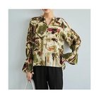 【スタイルデリ/STYLE DELI】のアート柄フリルポイントブラウス 人気、トレンドファッション・服の通販 founy(ファニー) ファッション Fashion レディースファッション Fashion for Women トップス・カットソー Cut & Sew Tops シャツ・ブラウス・オフィスカジュアル Elegant Blouses & Button-Ups インナー Innerwear サテン Satin, Glossy Fabric サロペット Overalls, Salopette ジャケット Jacket, Outerwear スリット Slit, Slit Detail スリーブ Sleeve, Long Sleeve / Short Sleeve セットアップ Set-Up, Coordinated Outfit デニム Denim, Jeans Material バランス Balance, Style Balance パール Pearl, Pearl Accent フォルム Silhouette, Form フリル Frill, Ruffle フレア Flare, Flared フロント Front, Front Design プリント Print, Printed Pattern ミックス Mix, Mixed Style ループ Loop, Loop Knit 冬 Winter / This Winter A/W・秋冬 Autumn/Winter 夏 Summer thumbnail カーキミックス|ID: prp329100004960703 ipo3291000000037219832