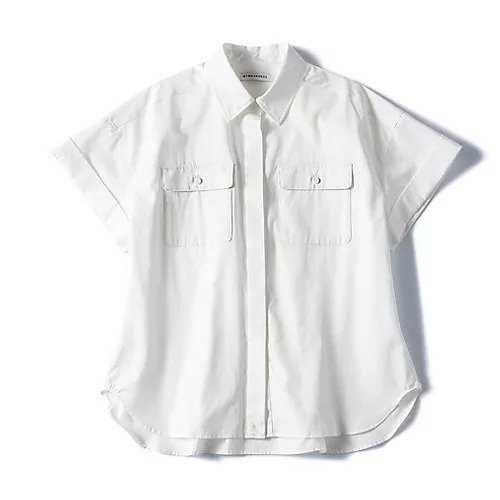 【マイ ウィークネス/MY WEAKNESS】の【ともさかりえさん着用】【洗える】Olja Safari Shirt / サファリシャツ 人気、トレンドファッション・服の通販 founy(ファニー) 　ファッション　Fashion　レディースファッション　Fashion for Women　トップス・カットソー　Cut & Sew Tops　シャツ・ブラウス・オフィスカジュアル　Elegant Blouses & Button-Ups　エレガント 上品　Elegant　洗える　Machine Washable　カシュクール　Wrap Design　コンパクト　Compact, Small Size　シルク　Silk, 100% Silk　シンプル　Simple, Minimal　ジャケット　Jacket, Outerwear　フェミニン　Feminine, Girly　別注　Limited Edition, Custom Order　ワッシャー　Washer, Crinkled Finish　おすすめ　Recommended / Our Picks　夏　Summer　other-2|ID: prp329100004960746 ipo3291000000037220047