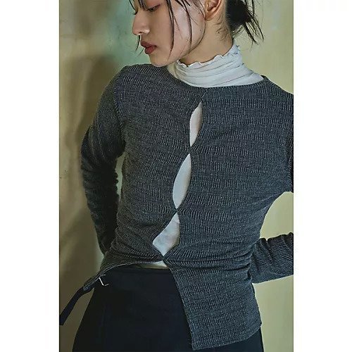 【マージュール/marjour】のSTRETCH OPEN TOPS インテリア・キッズ・メンズ・レディースファッション・服の通販 founy(ファウニー) https://founy.com/ ファッション Fashion レディースファッション Fashion for Women トップス・カットソー Cut & Sew Tops インナー Innerwear オーバル Oval Design ストレッチ Stretch, Stretchy Fabric フィット Fit, Slim Fit フロント Front, Front Design ミックス Mix, Mixed Style エレガント 上品 Elegant |ID: prp329100004960749 ipo3291000000037240897