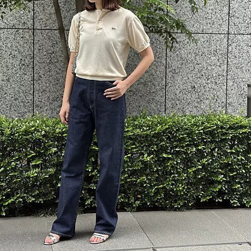 【エクラ/eclat】の【宮崎桃代さん別注】ヘンリーネック ポロシャツ 人気、トレンドファッション・服の通販 founy(ファニー) 　ファッション　Fashion　レディースファッション　Fashion for Women　トップス・カットソー　Cut & Sew Tops　シャツ・ブラウス・オフィスカジュアル　Elegant Blouses & Button-Ups　ポロシャツ・きれいめカジュアル　Smart-Casual Polo Tops　ポロシャツ　Polo Shirt, Collared Tee　別注　Limited Edition, Custom Order　洗える　Machine Washable　鹿の子　Piqué, Kanoko Fabric　other-3|ID: prp329100004960786 ipo3291000000037220238