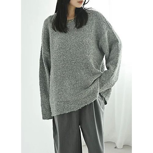 【スタイルデリ/STYLE DELI】の【BLK001】ポッピングカラーオーバーニット インテリア・キッズ・メンズ・レディースファッション・服の通販 founy(ファウニー) https://founy.com/ ファッション Fashion レディースファッション Fashion for Women トップス・カットソー Cut & Sew Tops ニット Knit Tops & Sweaters シンプル Simple, Minimal スリット Slit, Slit Detail フォルム Silhouette, Form ミックス Mix, Mixed Style ラウンド Round, Round Neck リラックス Relax, Relaxed Fit 冬 Winter / This Winter おすすめ Recommended / Our Picks 旅行 Travel |ID: prp329100004960788 ipo3291000000037241052
