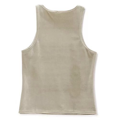 【シモーネ ワイルド/SIMONE WILD】のVELVET ATHLETIC TOP 人気、トレンドファッション・服の通販 founy(ファニー) 　ファッション　Fashion　レディースファッション　Fashion for Women　ワンピース　Dresses　2025年　2025　2025-2026秋冬・A/W　Autumn/Winter 2025–26 AW25–26　タンク　Tank Top, Sleeveless Top　フィット　Fit, Slim Fit　フェミニン　Feminine, Girly　ベルベット　Velvet, Velvety　リュクス　Luxury, Elegant, High-End, Chic　レギュラー　Regular, Standard Fit　洗える　Machine Washable　other-2|ID: prp329100004960805 ipo3291000000037220335