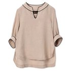 【ペールジュート/Pale Jute】のlinen piping blouse 人気、トレンドファッション・服の通販 founy(ファニー) ファッション Fashion レディースファッション Fashion for Women おすすめ Recommended / Our Picks スリーブ Sleeve, Long Sleeve / Short Sleeve パイピング Piping, Trim Design フロント Front, Front Design リネン Linen, Linen Fabric 半袖 Short Sleeve, Half Sleeve 洗える Machine Washable thumbnail sand beige|ID: prp329100004960811 ipo3291000000037220357