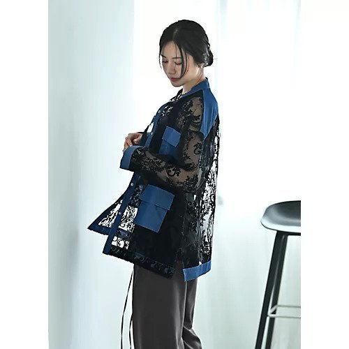 【スタイルデリ/STYLE DELI】の【BLK001】デニム レースMIXシアーシャツ インテリア・キッズ・メンズ・レディースファッション・服の通販 founy(ファウニー) https://founy.com/ ファッション Fashion レディースファッション Fashion for Women トップス・カットソー Cut & Sew Tops シャツ・ブラウス・オフィスカジュアル Elegant Blouses & Button-Ups インディゴ Indigo Denim 春 Spring シアー Sheer, See-Through ショルダー Shoulder, Shoulder Strap スリット Slit, Slit Detail デニム Denim, Jeans Material ドロップ Drop Shoulder, Dropped Style 定番 Standard, Basic Item パターン Pattern, Design Print フロント Front, Front Design ブリーチ Bleach, Washed Finish ベーシック Basic, Essential ボックス Boxy, Box Shape ポケット Pocket, Pocket Detail 羽織 Haori, Light Jacket ミックス Mix, Mixed Style メタル Metal, Metal Parts リラックス Relax, Relaxed Fit レース Lace, Lace Fabric ロング Long, Long-Length ワイド Wide, Wide Fit A/W・秋冬 Autumn/Winter S/S・春夏 SS, Spring/Summer, Warm Season おすすめ Recommended / Our Picks 夏 Summer 旅行 Travel |ID: prp329100004960814 ipo3291000000037220380