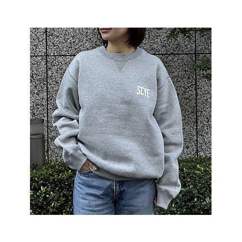 【サイ/SCYE】のFleece Back Jersey Sweat Shirt 人気、トレンドファッション・服の通販 founy(ファニー) 　ファッション　Fashion　レディースファッション　Fashion for Women　トップス・カットソー　Cut & Sew Tops　シャツ・ブラウス・オフィスカジュアル　Elegant Blouses & Button-Ups　レディースパーカー・カジュアルフーディー　Casual Hoodies & Sweatshirts　ロングTシャツ・Tシャツ　Longline T-Shirts & Tees　スウェット・クルーネックトップス　Sweatshirts & Crewnecks / Relaxed Fit Sweat Tops　クラシカル　Classical, Vintage-Inspired　スウェット / スエット　Sweatshirt, Sweatwear　洗える　Machine Washable　other-3|ID: prp329100004960823 ipo3291000000037220428