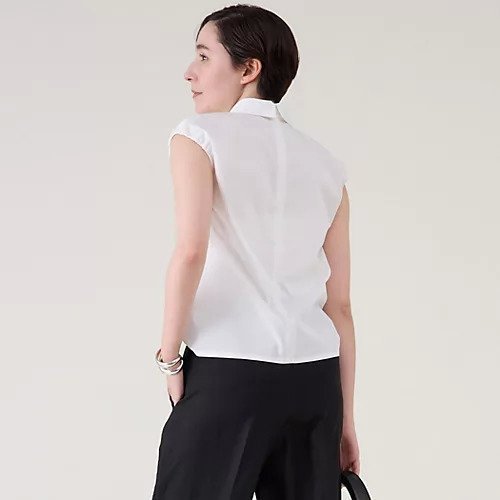 【マルティニーク/martinique】のタイプライターバイオブラウス 人気、トレンドファッション・服の通販 founy(ファニー) 　ファッション　Fashion　レディースファッション　Fashion for Women　トップス・カットソー　Cut & Sew Tops　シャツ・ブラウス・オフィスカジュアル　Elegant Blouses & Button-Ups　おすすめ　Recommended / Our Picks　ギャザー　Gathered, Ruffled　クラシック　Classic, Timeless Style　コンパクト　Compact, Small Size　ストレッチ　Stretch, Stretchy Fabric　タイプライター　Typewriter Fabric, Crisp Cotton　マニッシュ　Mannish, Boyish　ワイド　Wide, Wide Fit　other-2|ID: prp329100004960862 ipo3291000000037220589