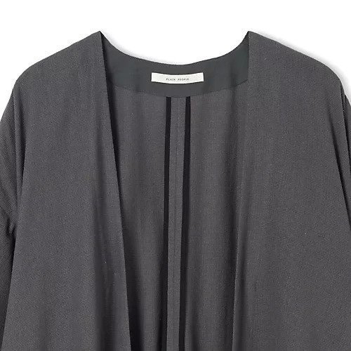 【プレインピープル/PLAIN PEOPLE】の綿リネンパナマフレアーカーディガン 人気、トレンドファッション・服の通販 founy(ファニー) 　ファッション　Fashion　レディースファッション　Fashion for Women　トップス・カットソー　Cut & Sew Tops　カーディガン・羽織り　Layered Style Cardigans　カーディガン　Cardigan, Knitwear　フロント　Front, Front Design　リネン　Linen, Linen Fabric　ロング　Long, Long-Length　other-3|ID: prp329100004960865 ipo3291000000037220602