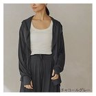 【ドレスハーセルフ/DRESS HERSELF】のカットソー/シルクモダール パーカー【セットアップ可】 人気、トレンドファッション・服の通販 founy(ファニー) ファッション Fashion レディースファッション Fashion for Women トップス・カットソー Cut & Sew Tops レディースパーカー・カジュアルフーディー Casual Hoodies & Sweatshirts カットソー・ベーシックTシャツ Cut-and-Sewn Tops / Stretch Tees & Basics カットソー Cut and Sewn Top ショール Shawl, Wrap セットアップ Set-Up, Coordinated Outfit パーカー Hoodie, Parka 夏 Summer 旅行 Travel 春 Spring S/S・春夏 SS, Spring/Summer, Warm Season thumbnail チャコールグレー|ID: prp329100004960874 ipo3291000000037220656