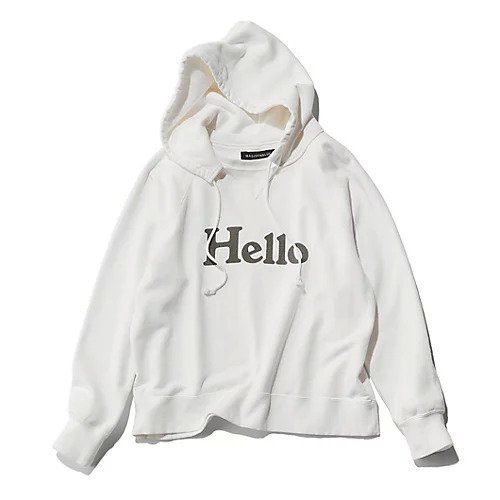 【マディソンブルー/MADISONBLUE】のHELLO HOODIE 人気、トレンドファッション・服の通販 founy(ファニー) 　ファッション　Fashion　レディースファッション　Fashion for Women　インナー　Innerwear　スウェット / スエット　Sweatshirt, Sweatwear　パール　Pearl, Pearl Accent　リメイク　Remake, Reconstructed　 other-1|ID: prp329100004960882 ipo3291000000037220702