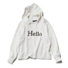 【マディソンブルー/MADISONBLUE】のHELLO HOODIE 人気、トレンドファッション・服の通販 founy(ファニー) ファッション Fashion レディースファッション Fashion for Women インナー Innerwear スウェット / スエット Sweatshirt, Sweatwear パール Pearl, Pearl Accent リメイク Remake, Reconstructed thumbnail ホワイト|ID: prp329100004960882 ipo3291000000037220703