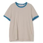 【オーガニックベーシックス/Organic Basics】のCore Play Ringer Tee Sandstone / Azure Blue|ID: prp329100004960886 ipo3291000000037220727