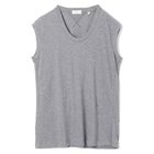 【ブラミンク/BLAMINK】のコットンロゴノースリーブ 人気、トレンドファッション・服の通販 founy(ファニー) ファッション Fashion レディースファッション Fashion for Women トップス・カットソー Cut & Sew Tops キャミソール&ノースリーブ Camisoles & Sleeveless Tops 2025年 2025 2025-2026秋冬・A/W Autumn/Winter 2025–26 AW25–26 シアー Sheer, See-Through シンプル Simple, Minimal ノースリーブ Sleeveless, No-Sleeve thumbnail MD.GRAY|ID: prp329100004960898 ipo3291000000037220780