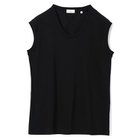 【ブラミンク/BLAMINK】のコットンロゴノースリーブ 人気、トレンドファッション・服の通販 founy(ファニー) ファッション Fashion レディースファッション Fashion for Women トップス・カットソー Cut & Sew Tops キャミソール&ノースリーブ Camisoles & Sleeveless Tops 2025年 2025 2025-2026秋冬・A/W Autumn/Winter 2025–26 AW25–26 シアー Sheer, See-Through シンプル Simple, Minimal ノースリーブ Sleeveless, No-Sleeve thumbnail BLACK|ID: prp329100004960898 ipo3291000000037220782