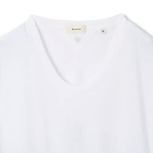 【ブラミンク/BLAMINK】のコットンロゴノースリーブ 人気、トレンドファッション・服の通販 founy(ファニー) 　ファッション　Fashion　レディースファッション　Fashion for Women　トップス・カットソー　Cut & Sew Tops　キャミソール&ノースリーブ　Camisoles & Sleeveless Tops　2025年　2025　2025-2026秋冬・A/W　Autumn/Winter 2025–26 AW25–26　シアー　Sheer, See-Through　シンプル　Simple, Minimal　ノースリーブ　Sleeveless, No-Sleeve　other-3|ID: prp329100004960898 ipo3291000000037220784