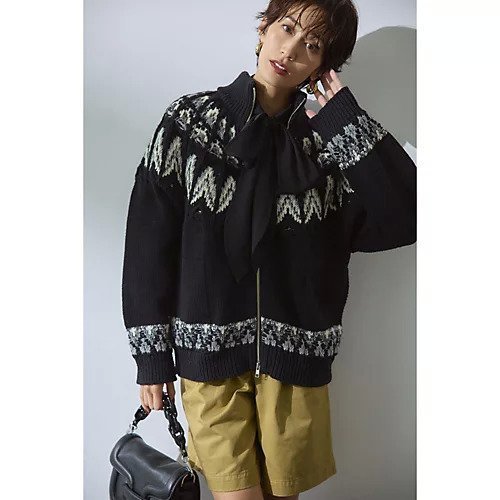【コーヘン/Coohem】のKOUHEN NORDIC KNIT B/L 人気、トレンドファッション・服の通販 founy(ファニー) 　ファッション　Fashion　レディースファッション　Fashion for Women　トップス・カットソー　Cut & Sew Tops　ニット　Knit Tops & Sweaters　インナー　Innerwear　ショート　Short, Short Length　セーター　Sweater, Knitwear　ブルゾン　Blouson, Bomber Jacket　ロング　Long, Long-Length　冬　Winter / This Winter　other-3|ID: prp329100004960919 ipo3291000000037220892