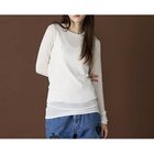 【タンクトウキョウ/Tanc TOKYO】のFEELS GOOD LS 人気、トレンドファッション・服の通販 founy(ファニー) ファッション Fashion レディースファッション Fashion for Women インナー Innerwear シンプル Simple, Minimal ストレッチ Stretch, Stretchy Fabric スリーブ Sleeve, Long Sleeve / Short Sleeve ベーシック Basic, Essential ロング Long, Long-Length thumbnail WHITE|ID: prp329100004960926 ipo3291000000037220934