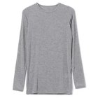 【タンクトウキョウ/Tanc TOKYO】のFEELS GOOD LS 人気、トレンドファッション・服の通販 founy(ファニー) ファッション Fashion レディースファッション Fashion for Women インナー Innerwear シンプル Simple, Minimal ストレッチ Stretch, Stretchy Fabric スリーブ Sleeve, Long Sleeve / Short Sleeve ベーシック Basic, Essential ロング Long, Long-Length thumbnail GREY|ID: prp329100004960926 ipo3291000000037220935