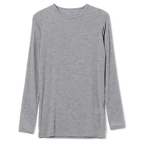 【タンクトウキョウ/Tanc TOKYO】のFEELS GOOD LS インテリア・キッズ・メンズ・レディースファッション・服の通販 founy(ファニー) 　ファッション　Fashion　レディースファッション　Fashion for Women　インナー　Innerwear　シンプル　Simple, Minimal　ストレッチ　Stretch, Stretchy Fabric　スリーブ　Sleeve, Long Sleeve / Short Sleeve　ベーシック　Basic, Essential　ロング　Long, Long-Length　GREY|ID: prp329100004960926 ipo3291000000037220935